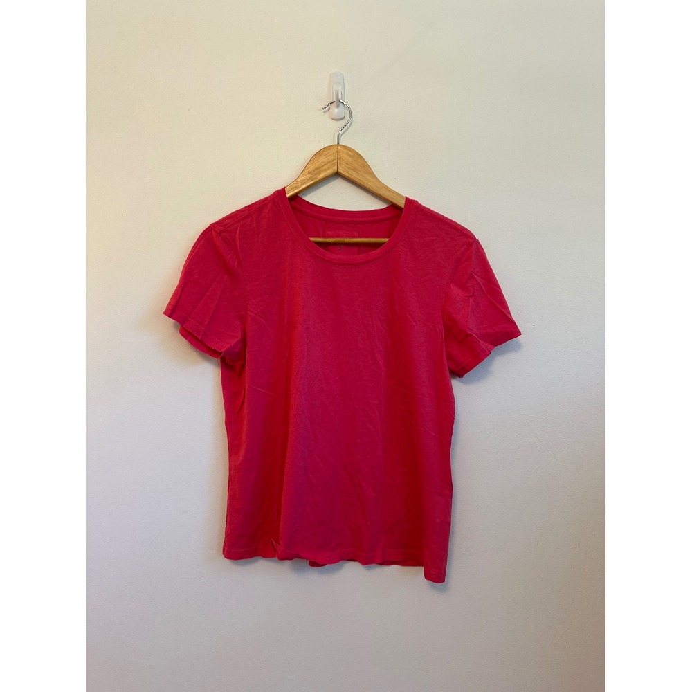 Dear John Pink 100% Cotton Short Sleeve Crewneck T-Shirt | Size Small